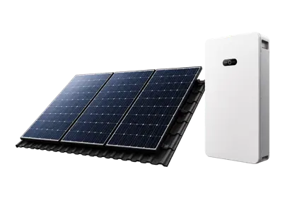 Solar panels and home battery package